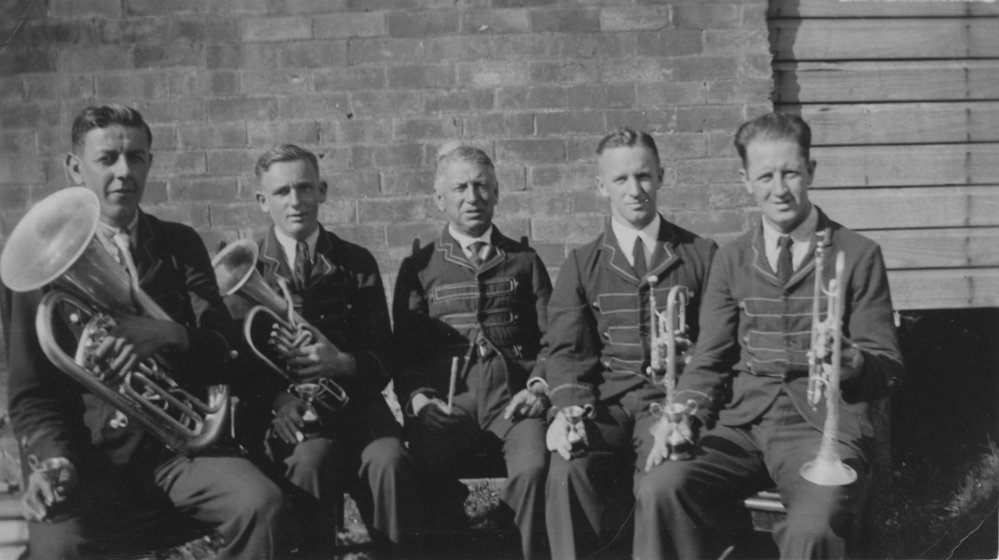 Winners of the North Coast Bands' Association Contest, 1 March 1935 