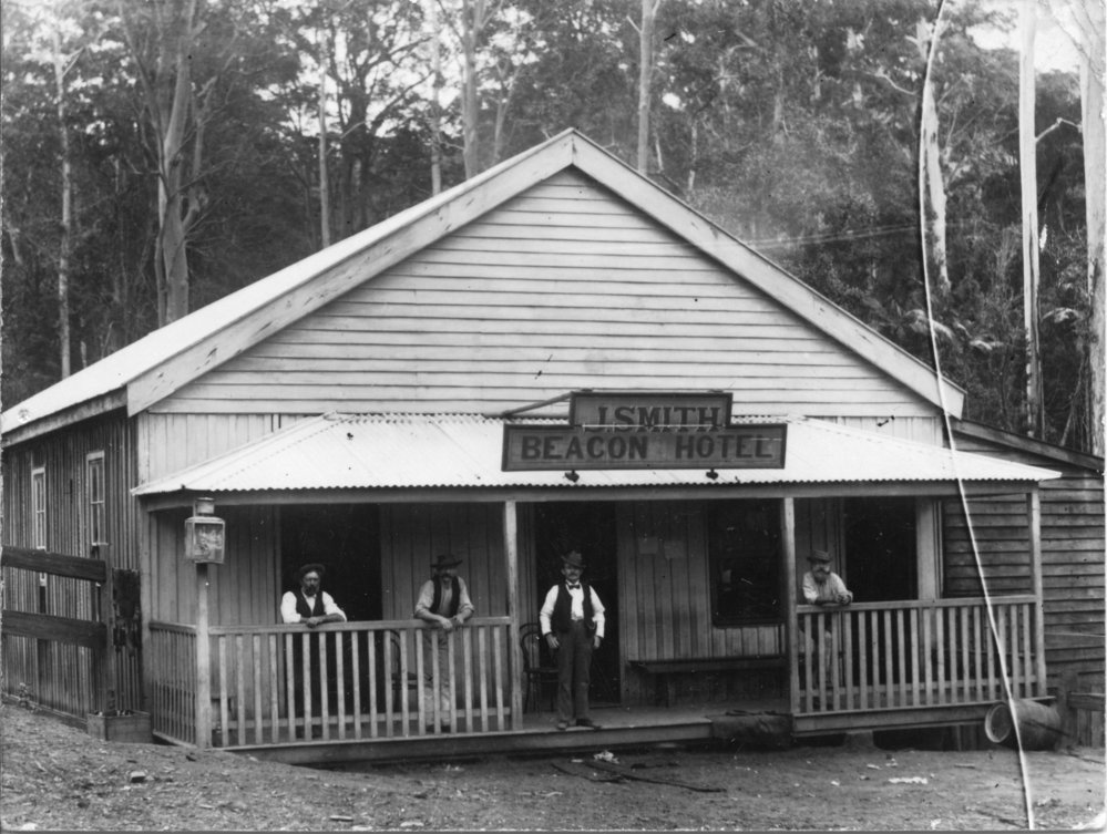 Joe Smith Beacon Hotel at the Bucca Mine, 11 June 1897 