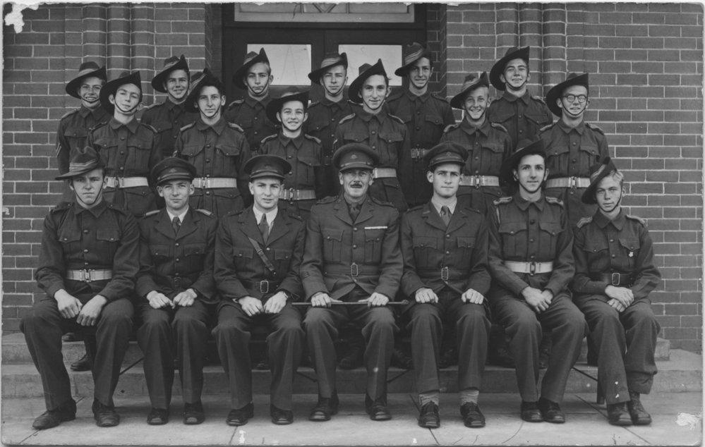 Coffs Harbour High School Cadets, 1947.