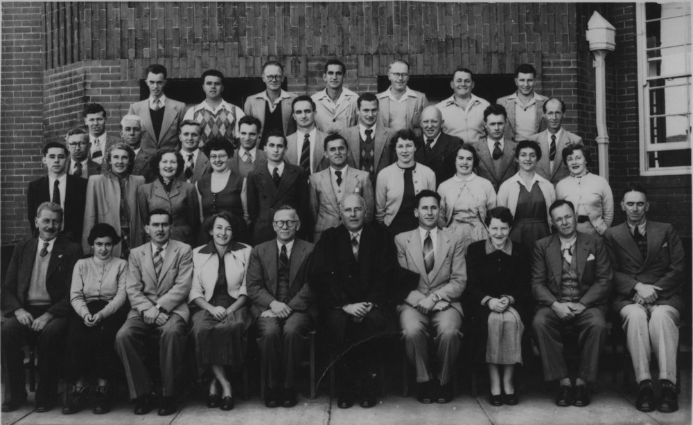 Coffs Harbour High School staff, 1954 