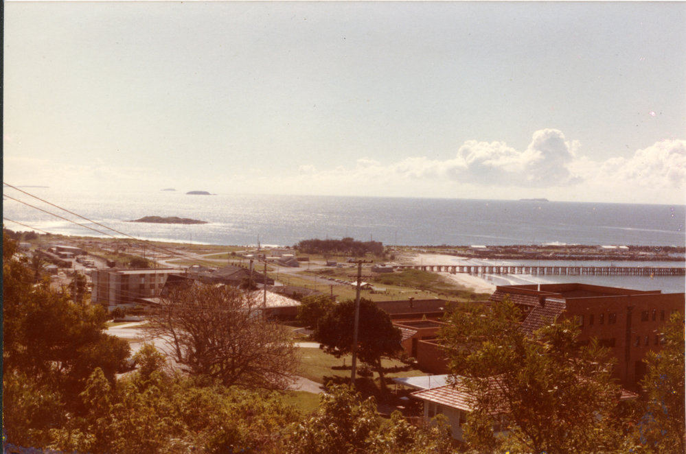 View of the South Solitary Islands from the jetty area, 15 April 1984 