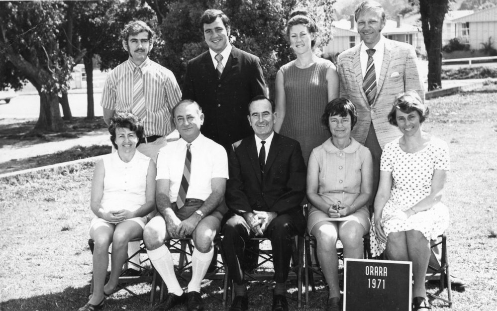 Orara High School staff, 1971 