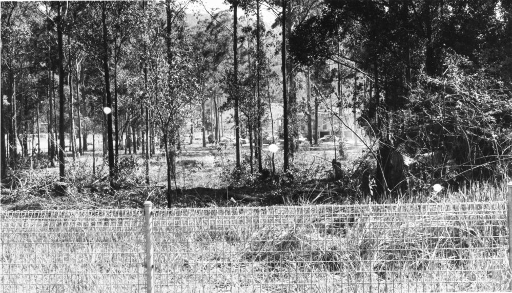 View from Joyce Street to Orara High School construction work, 1972 
