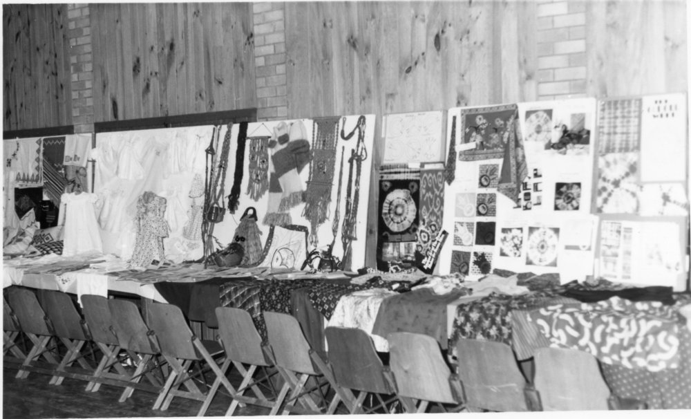 Education Week display at Orara High School, 1977 
