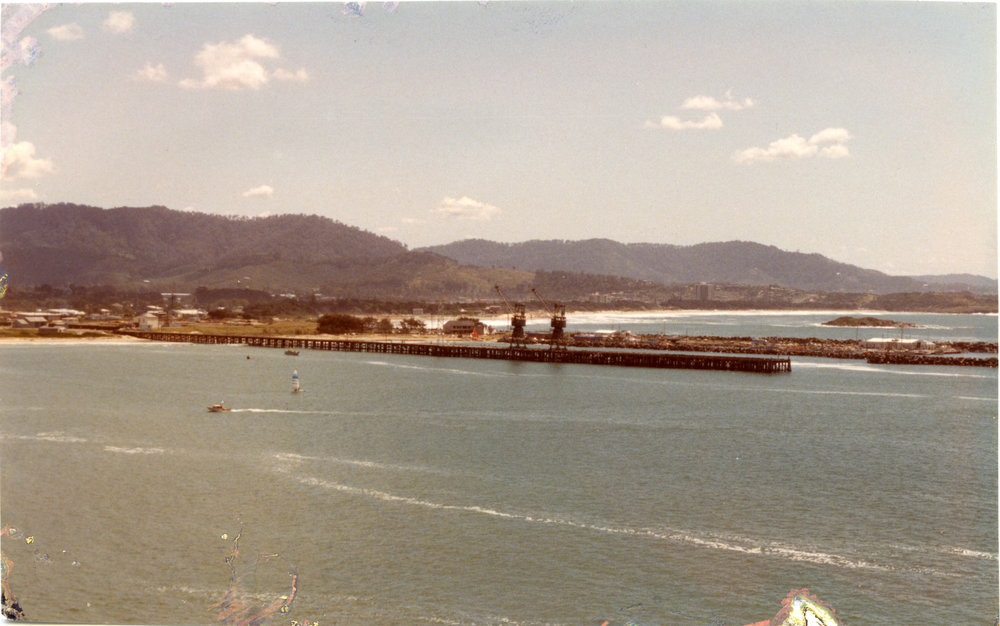 The harbour from South Coffs Island, 9 October 1983 