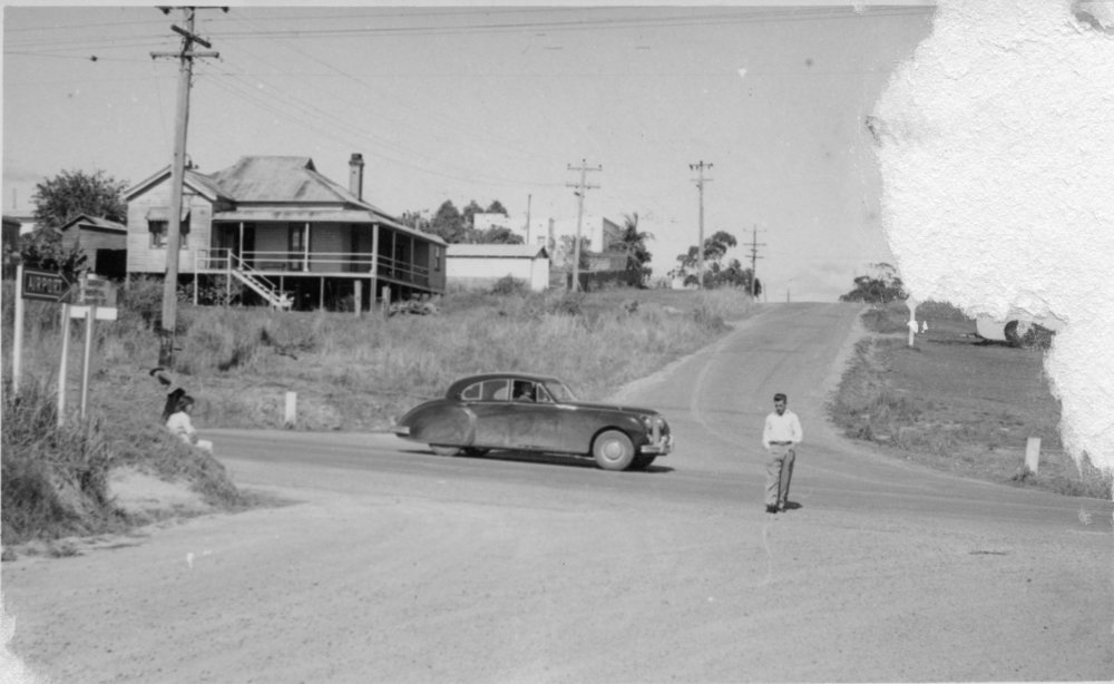 Barrie Street in Coffs Harbour, 4 December 1957