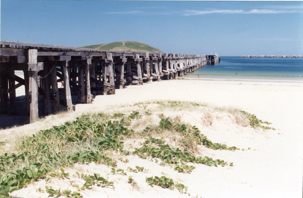 Coffs Jetty looking at its the southern side, c.1990