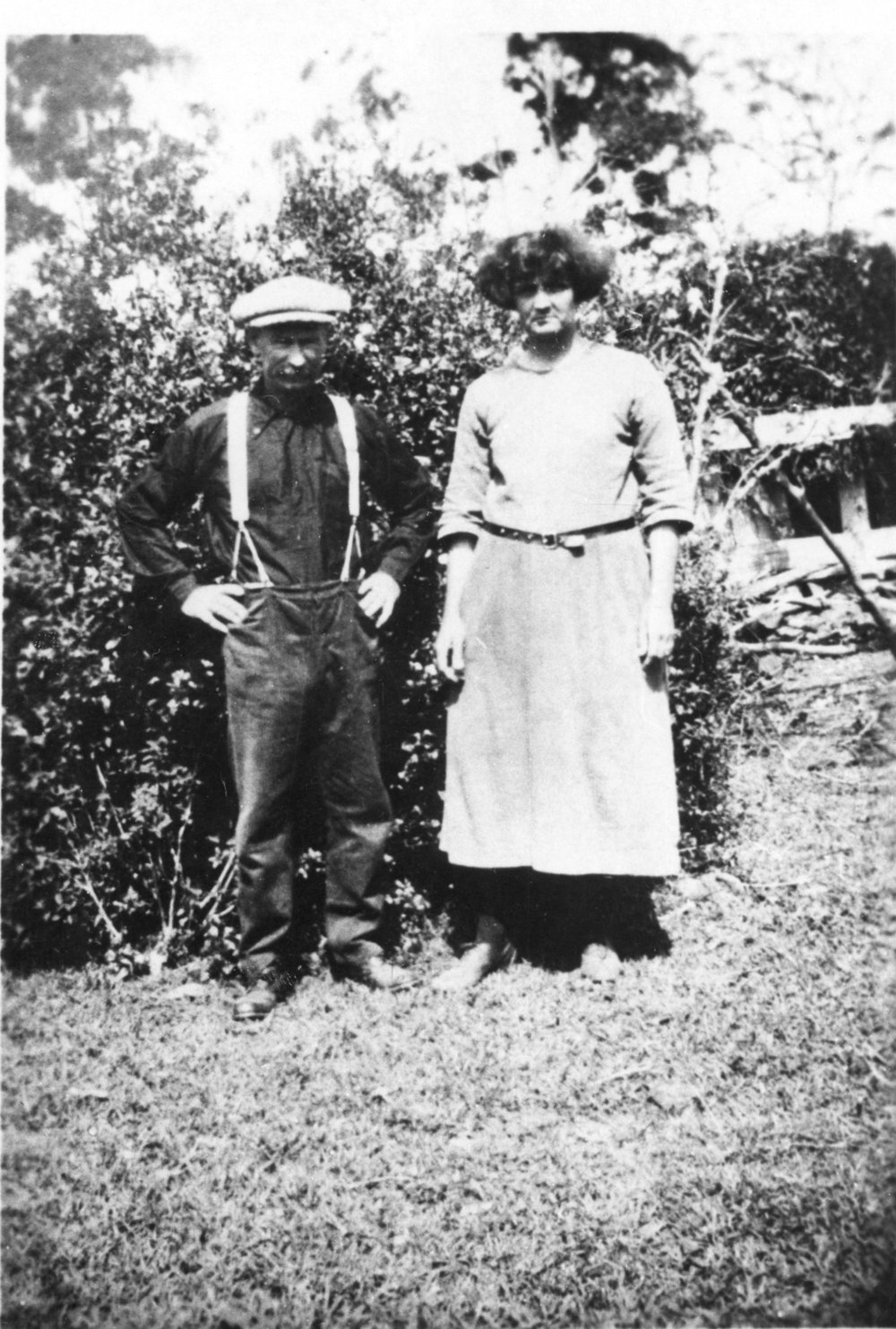 Mr &amp; Mrs George Casson, c.1900