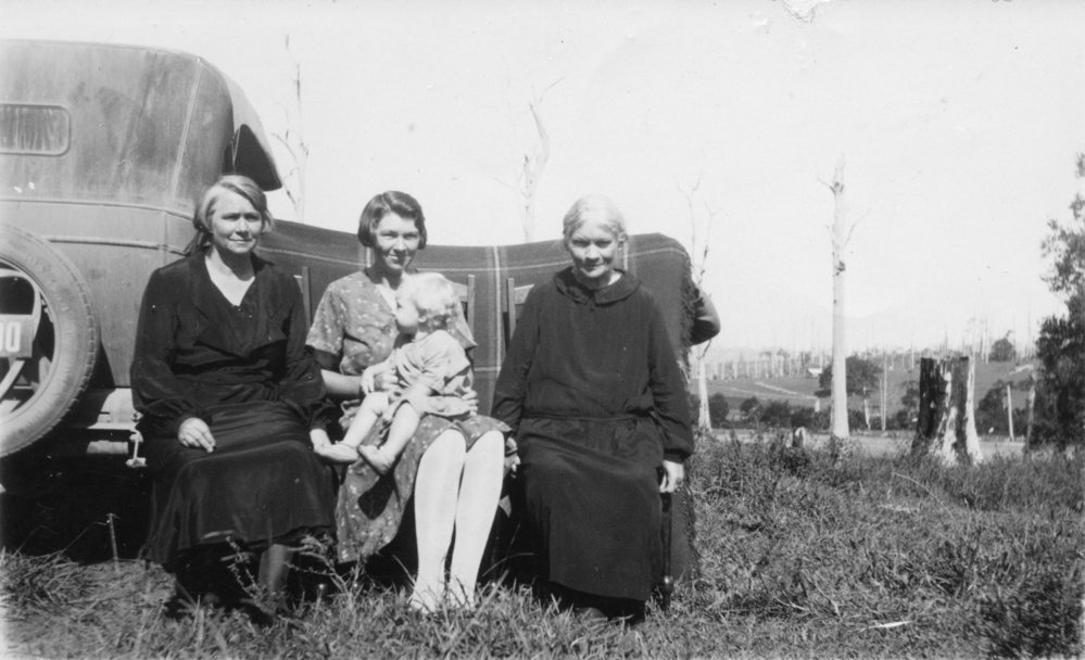 Four generations of the Herd family, 1933 