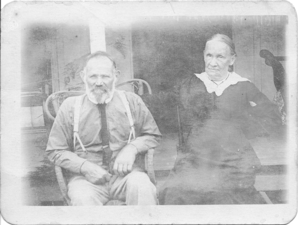 Amandus August Ludwig Hoschke and Mary Ann Hoschke, c.1910