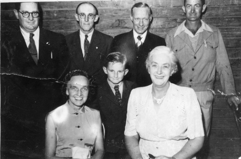 Arnold, Zoe and Christopher Forsyth, c.1960