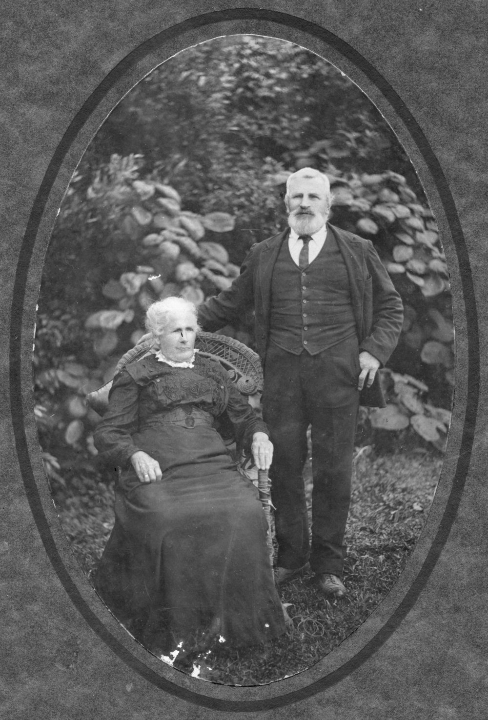 George and Margaret Stanlan, Dairyville, 1915 