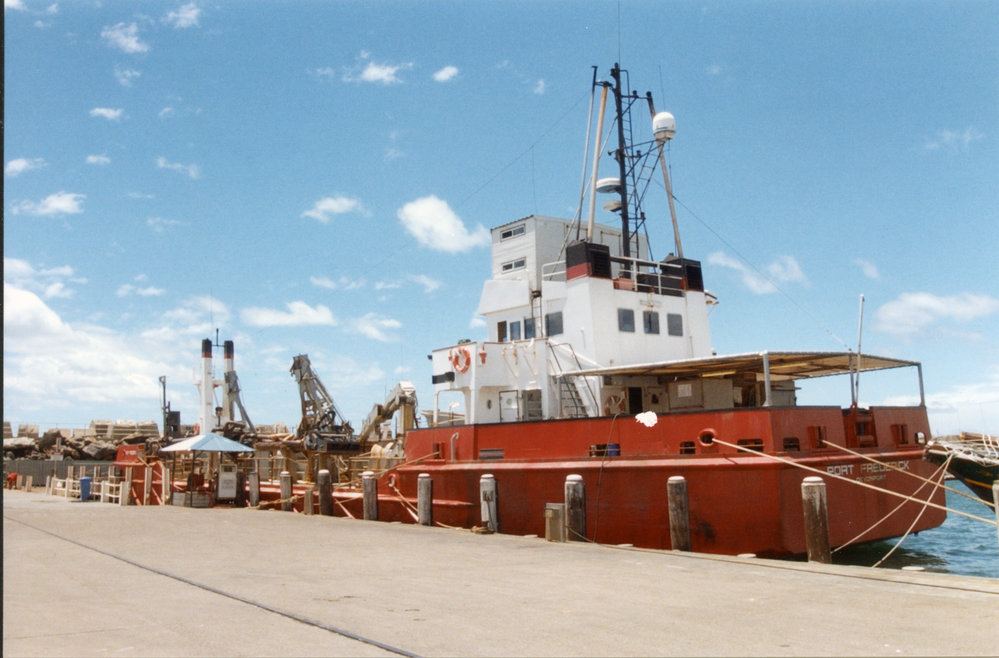 MV Port Frederick at Coffs Harbour, 2001