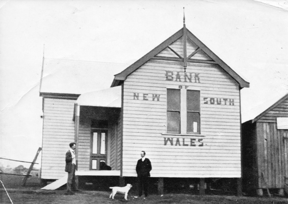 Bank of New South Wales, Moonee Street, 1905-06 