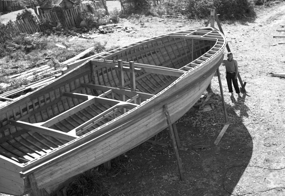 Harry Fanning's boatbuilding, 1956 - 1958