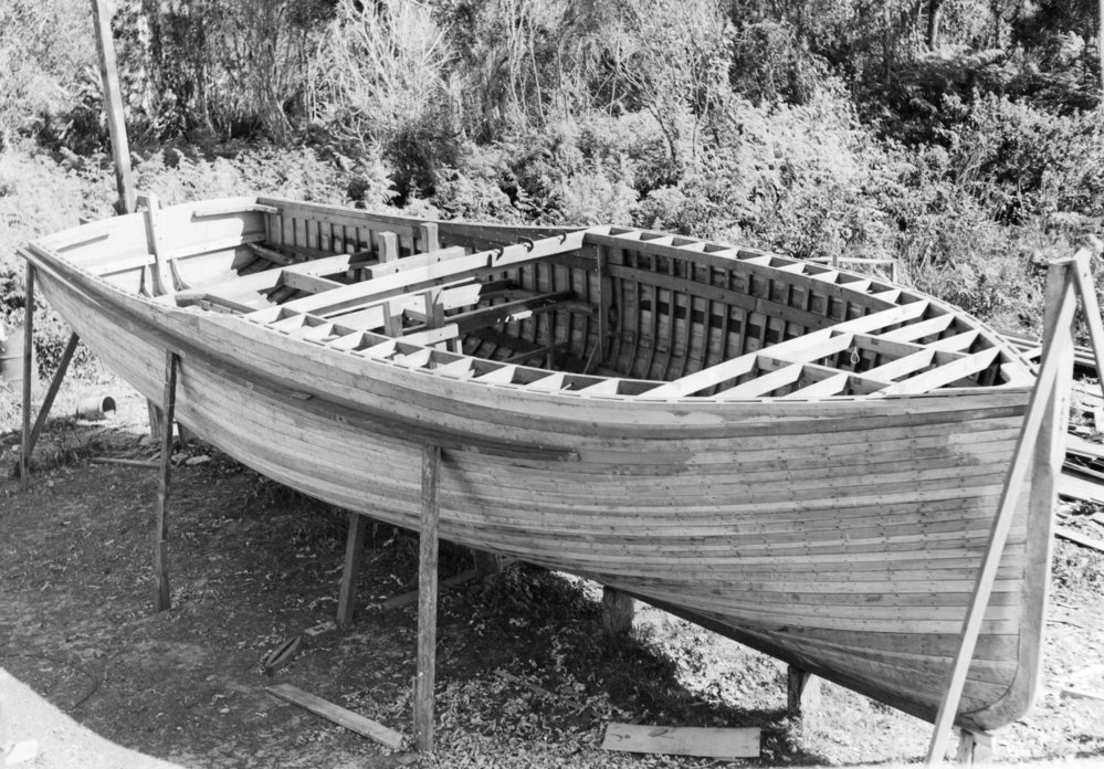 Harry Fanning's boatbuilding, 1956 - 1958 