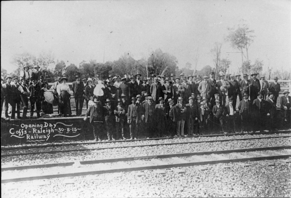 Coffs Harbour to Raleigh Railway Opening Day, 30 August 1915 