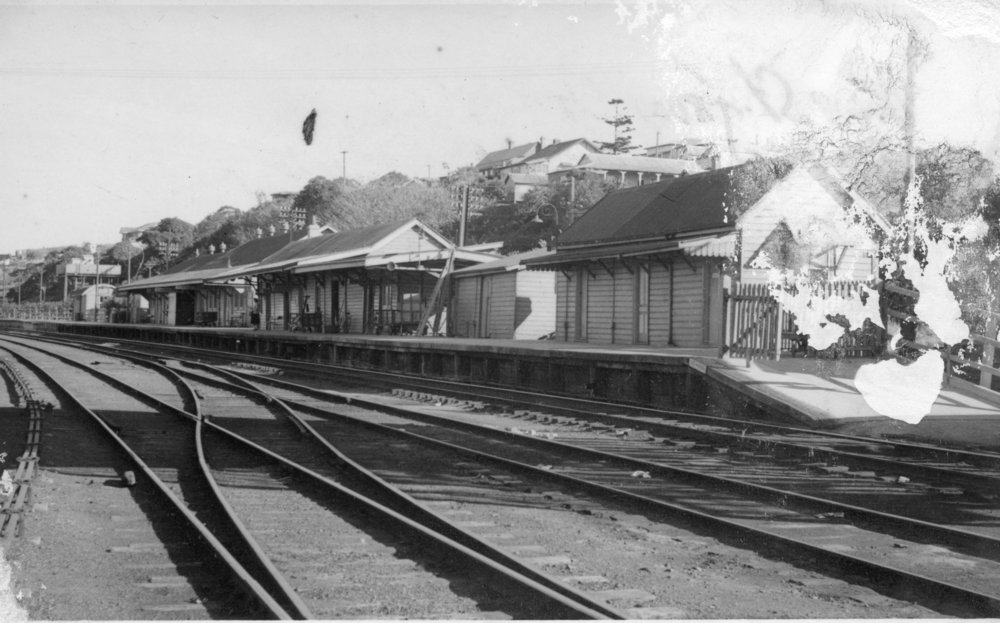Railway Station, 4 December 1957  