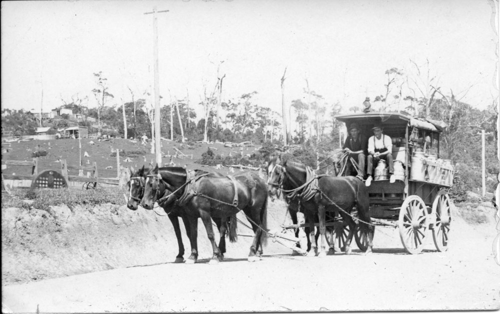 John Hartley's cream cart, c.1912