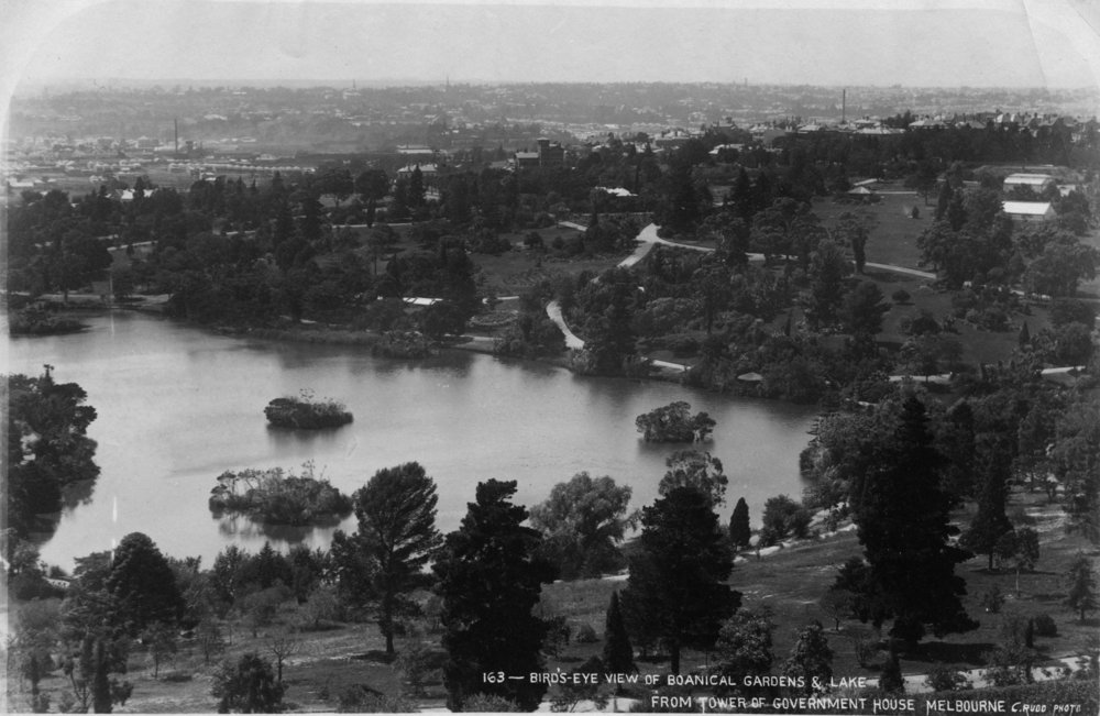 Melbourne Botanical Gardens, 1890s