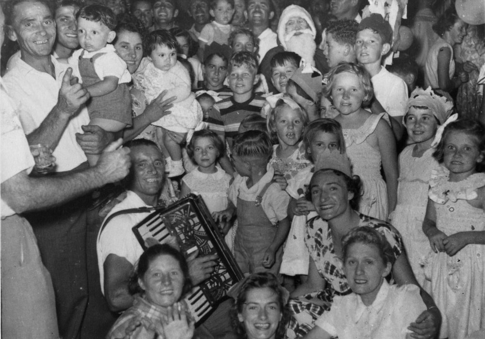 Christmas at Spagnolo's Farm, December 1953