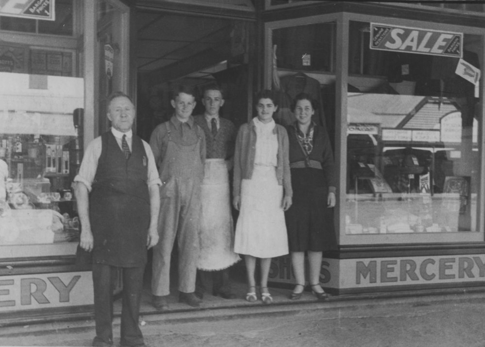 Bray's Mercery and Drapery Store in High Street, 1938 