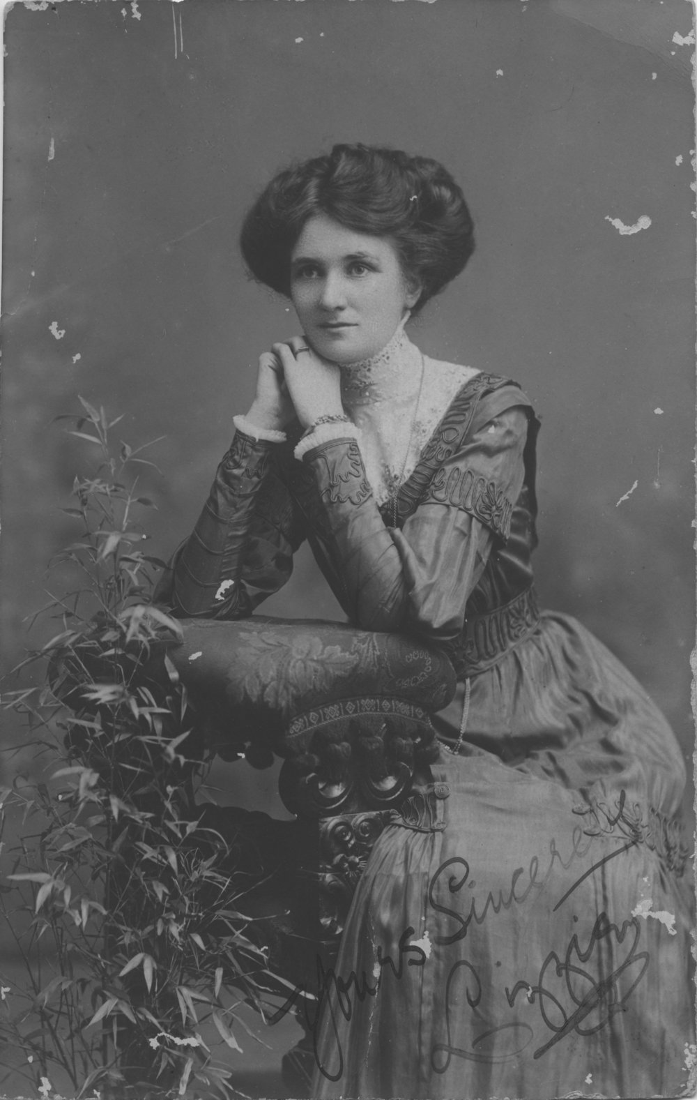 Portrait of Lizzie Hoschke, c.1900s