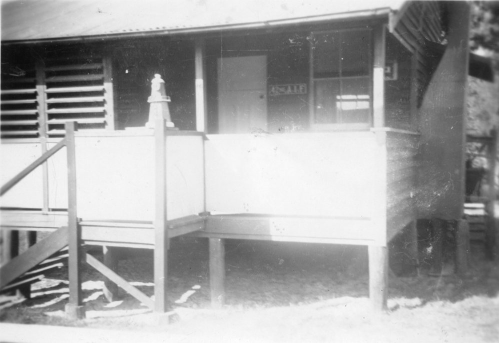 Verdi Schwinghammer's cottage, 1950 
