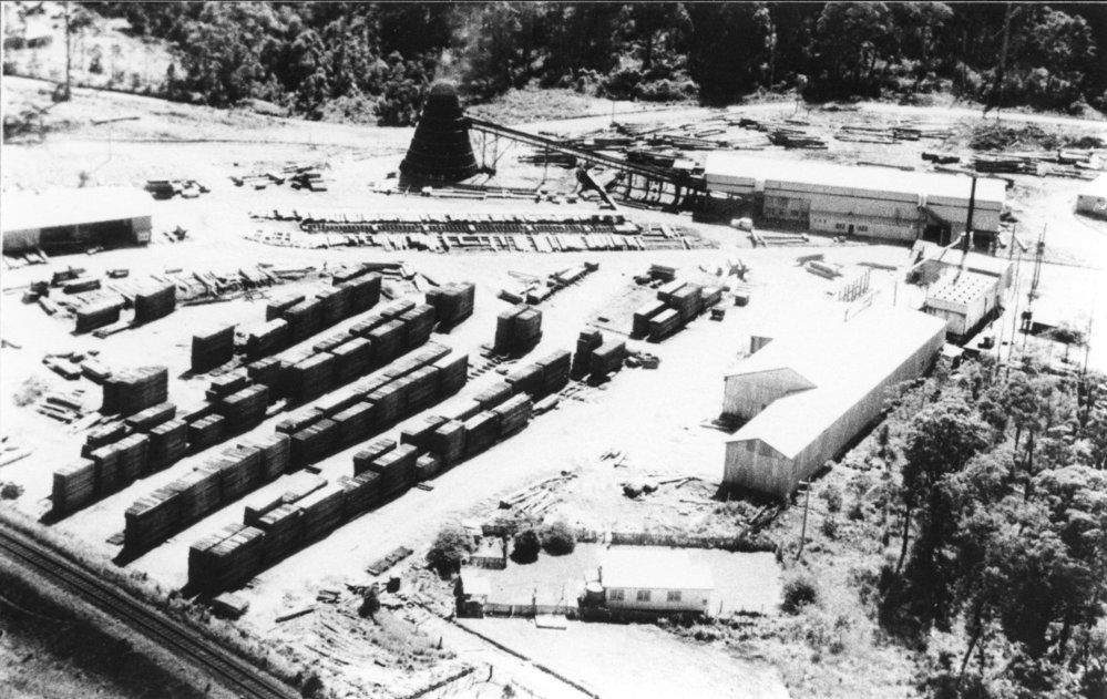Allen Taylor's sawmill, c.1960