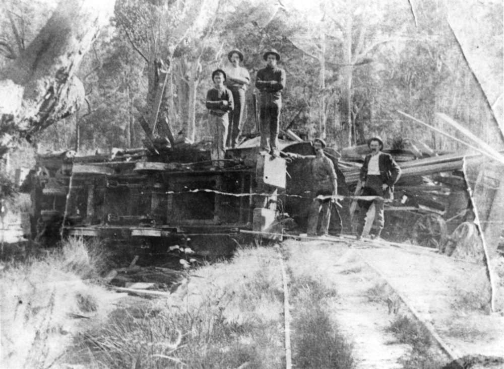 Coffs Harbour Timber Company&rsquo;s locomotive derailment, 1915