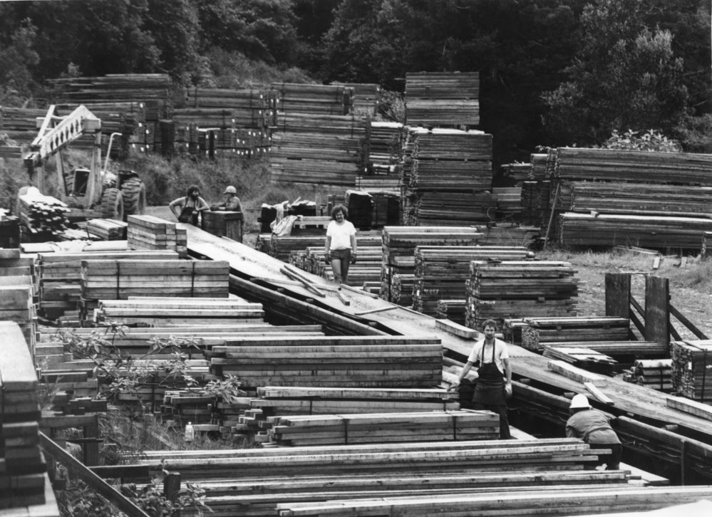 Briggsvale Mill, 1990 
