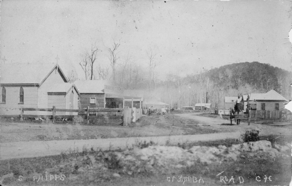 Robert Bray's store on Coramba Road, c. 1910