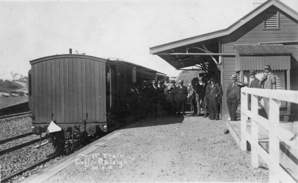 Opening of Coffs Harbour to Raleigh Railway, 30 August 1915 