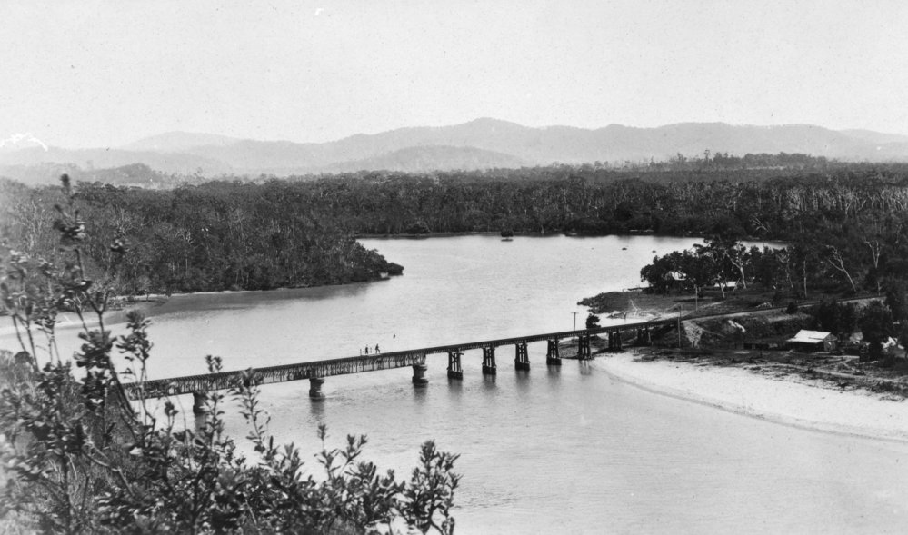 Boambee Railway Bridge, 1932