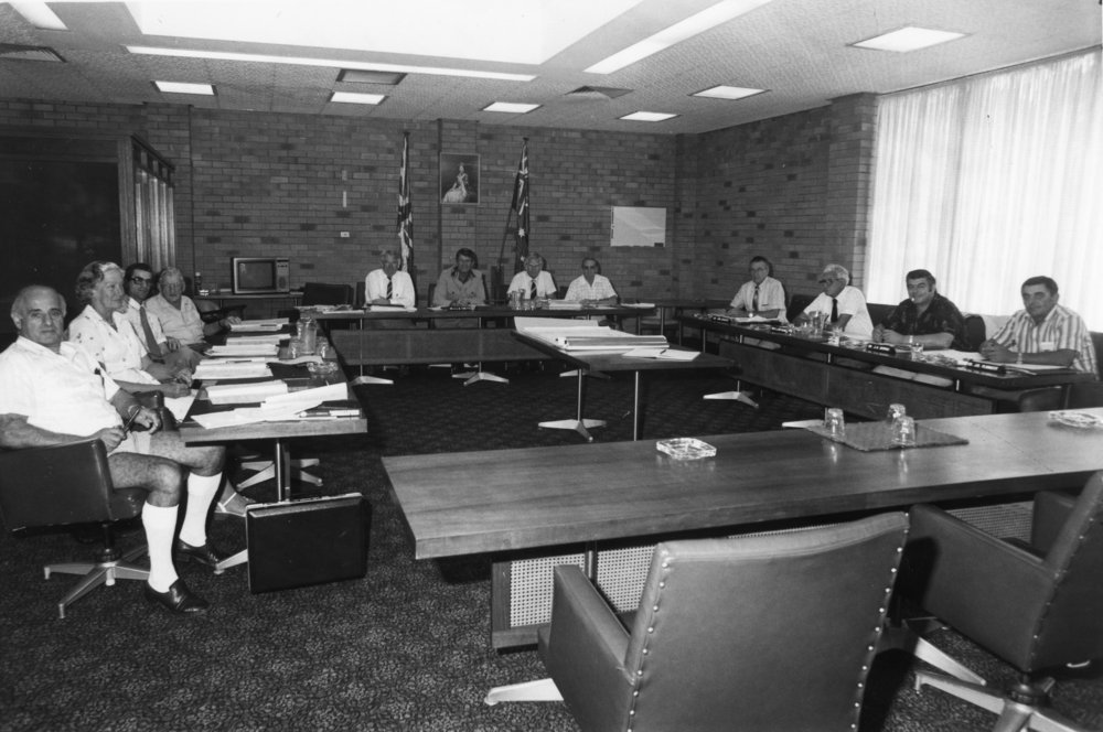 Coffs Harbour Council meeting, 1983 