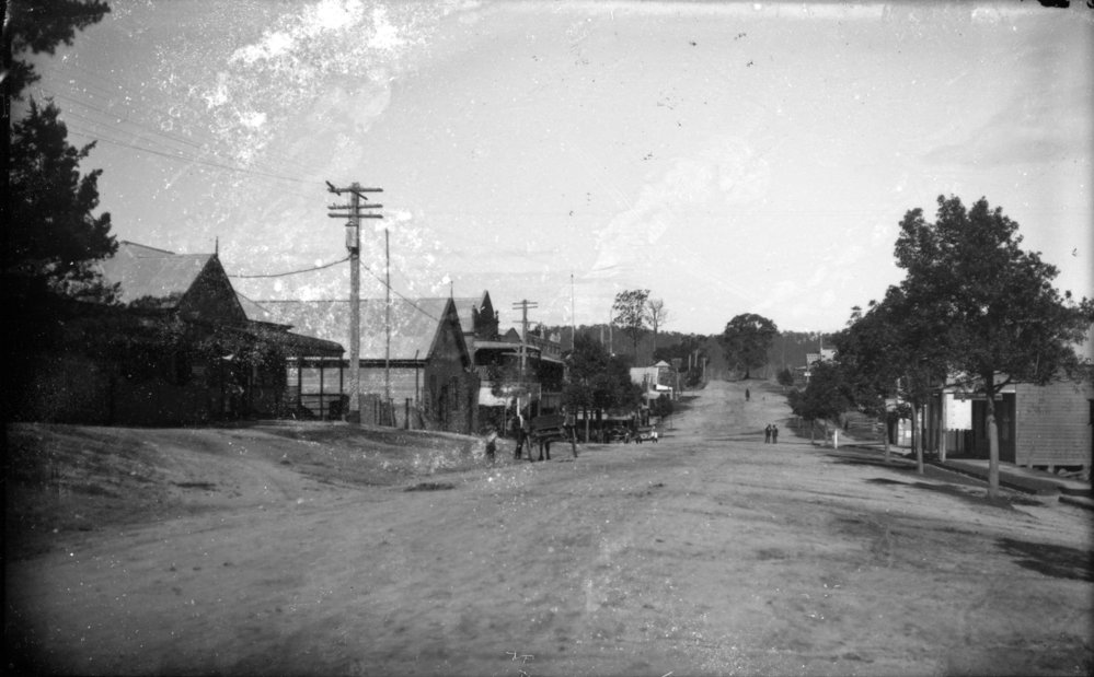 Main street of Coramba, c. 1925