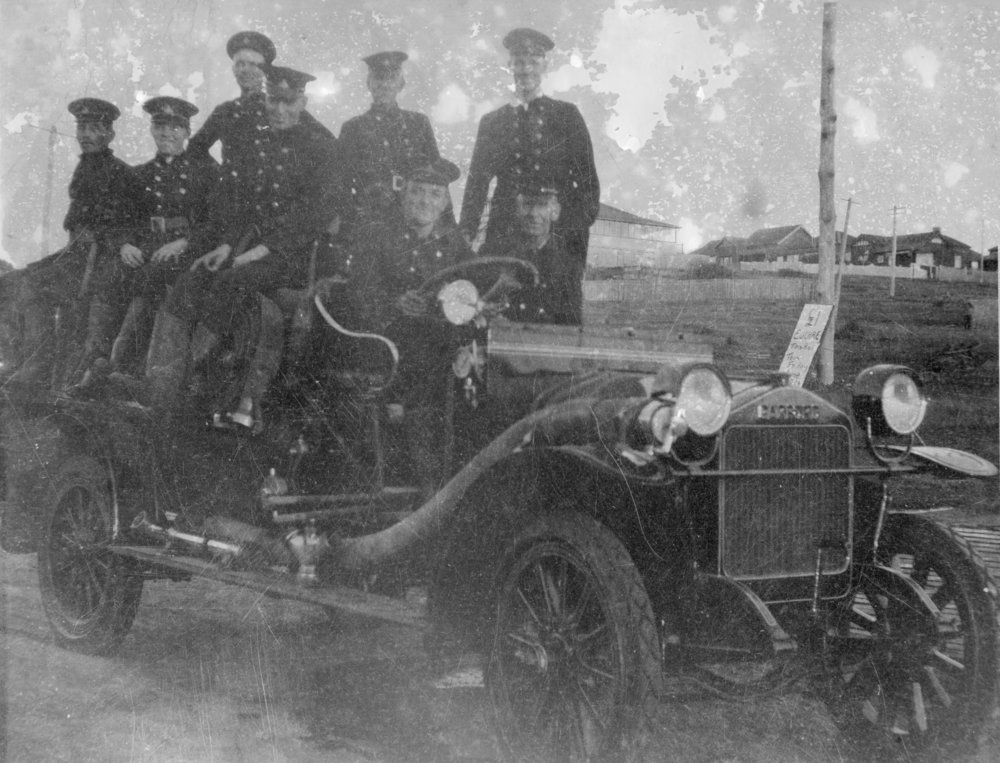 First Motor Fire Engine, 1925 