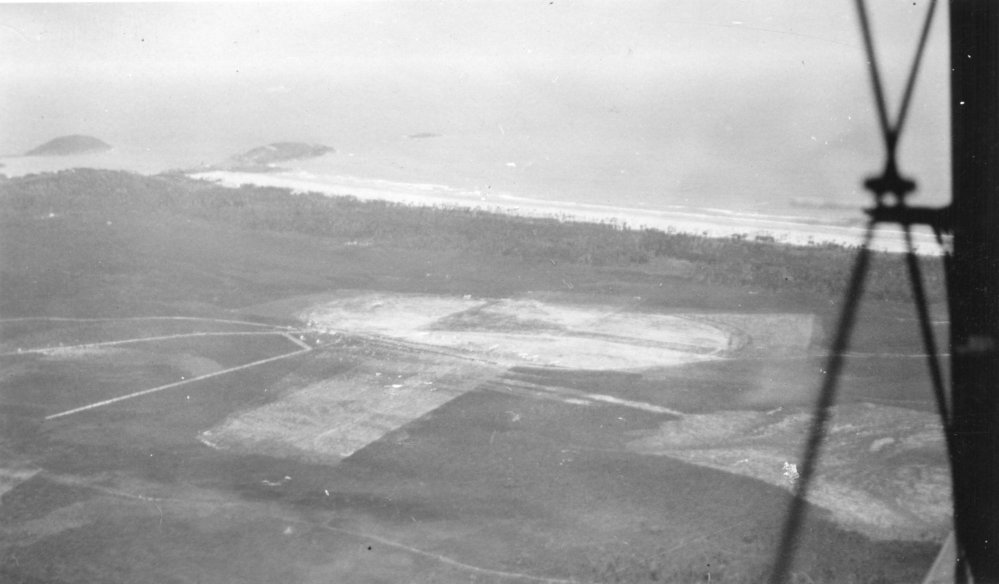 Aerial view of Coffs Harbour Aerodrome, 31 December 1930 