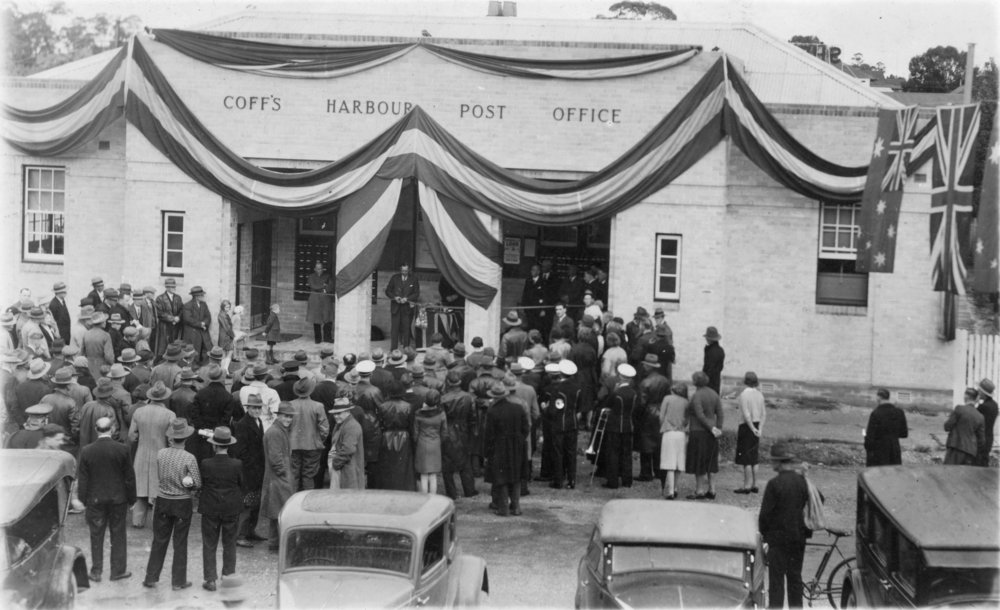 Opening of the remodelled Post Office, Coffs Harbour, 21 May 1938 