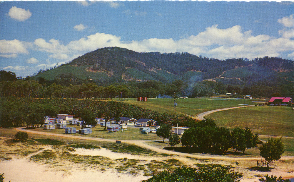Banana Bowl Caravan Park, c. 1960