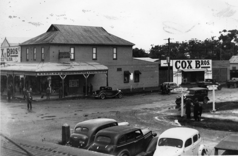 Cox Bros. store, c. 1938 