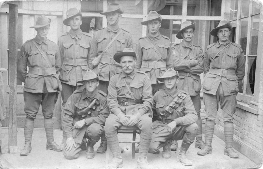 John Lee of the 2nd Battalion AIF, November 1916 