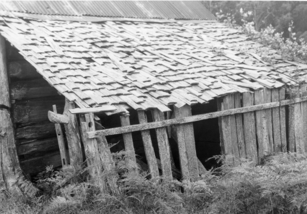 Shingle roof building, 1970 