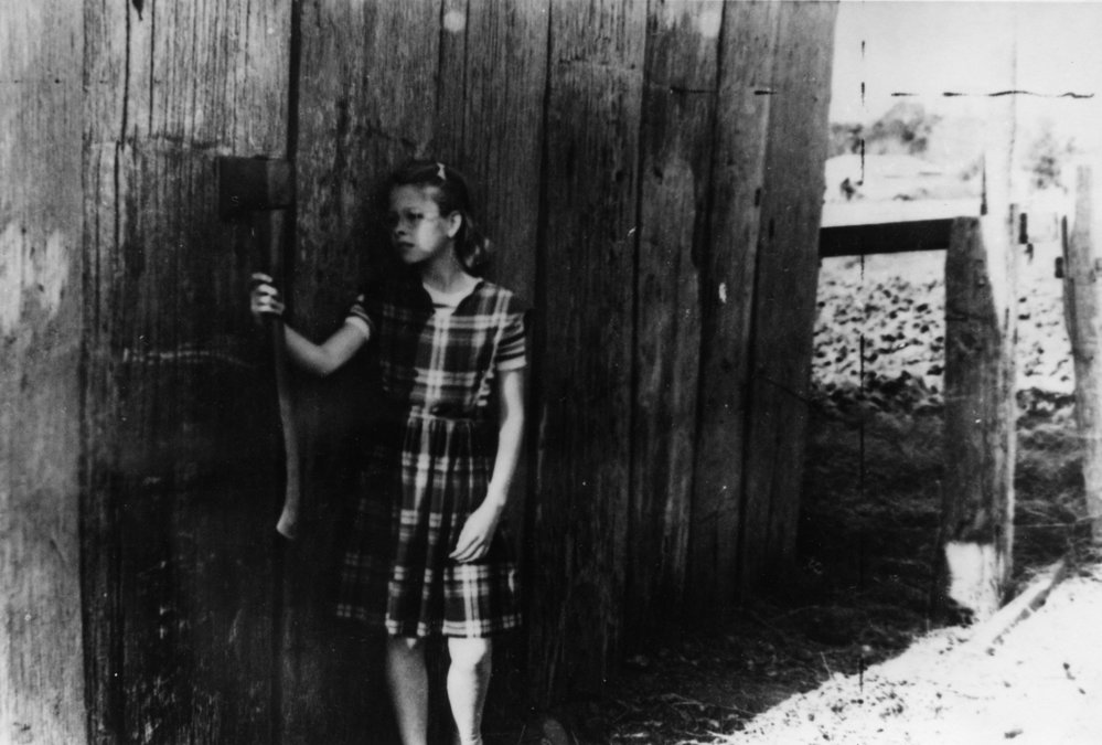 Dianne Sewell at "Boambi House", 1956