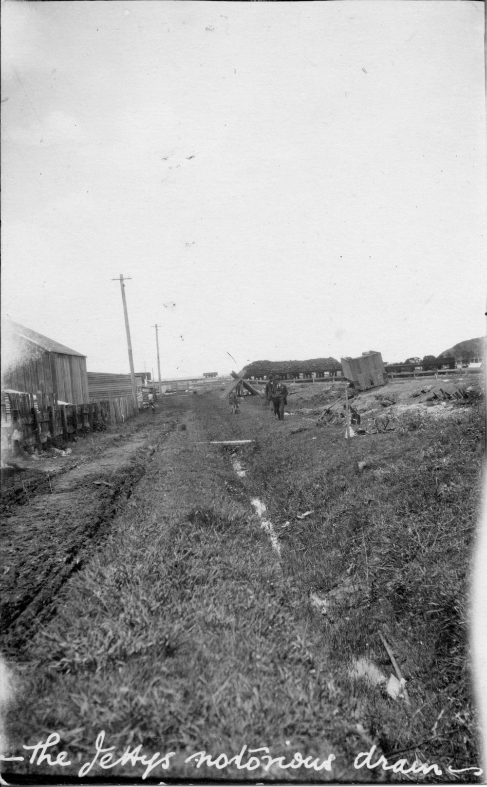 Town drainage system, c. 1910