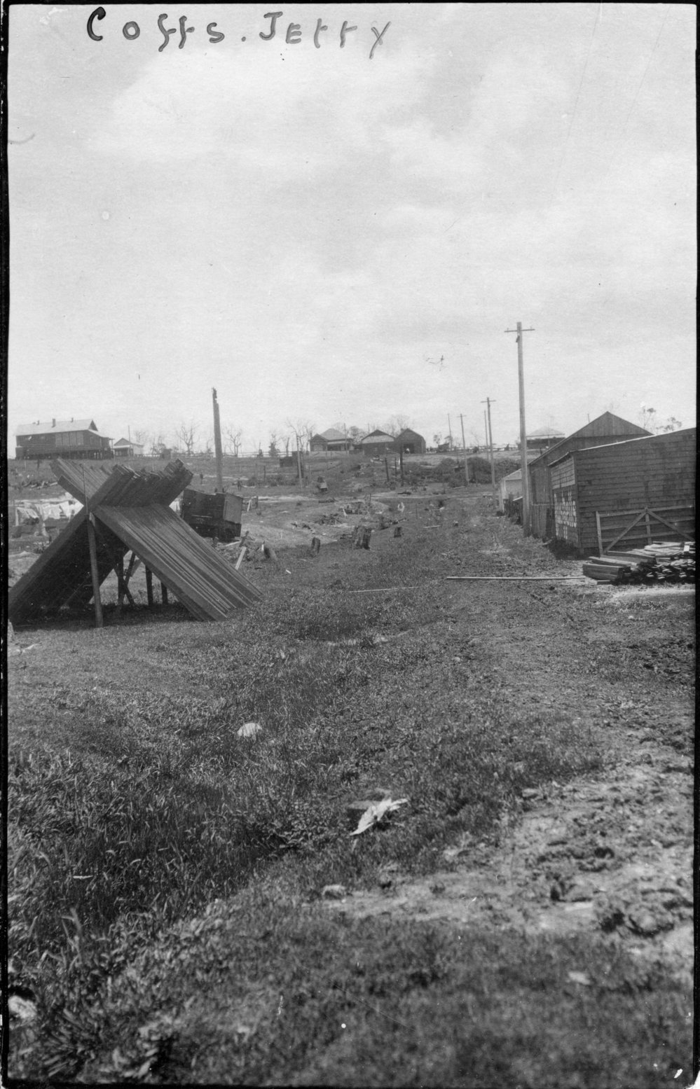 Town drainage system, c. 1910