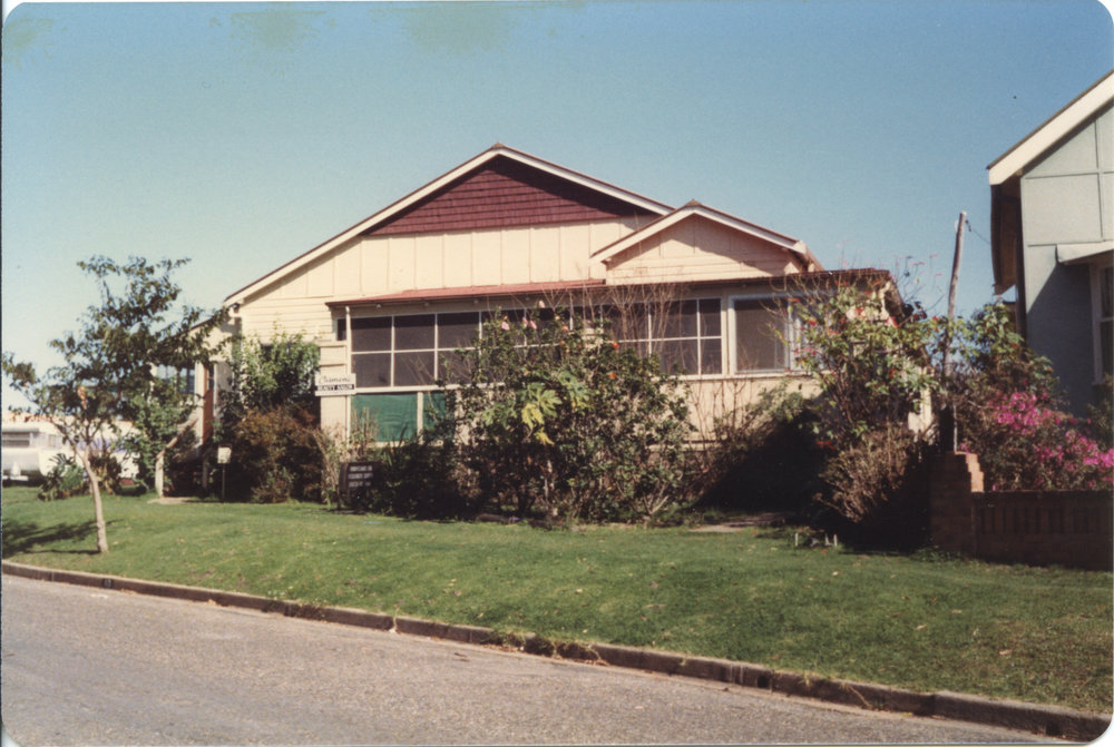 Building in Grafton Street which previously contained Sunnyside Private Hospital, November 1983