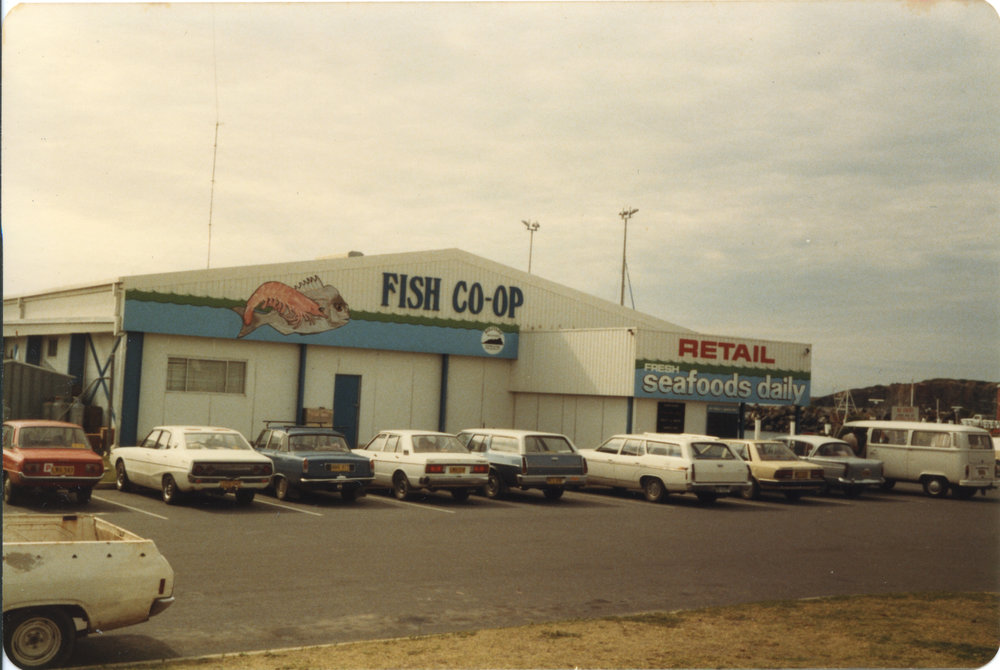 The Fishermen's Co-Operative at the Marina, December 1983 