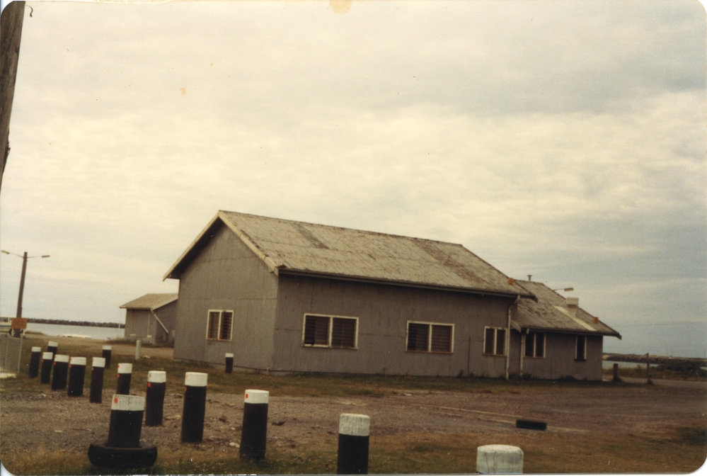 Old Maritime Services building, December 1983 
