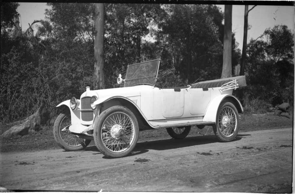Stanley Nelson's car for hire, 20 October 1922